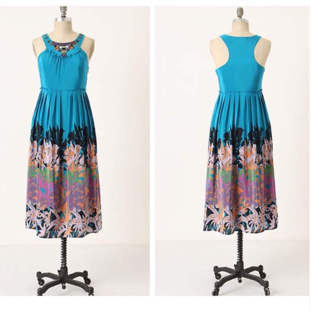{Anthropologie} Island Nightfall Dress - Picture 1 of 4